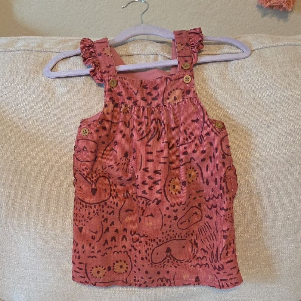 Carter's Pink Animal Print Blouse